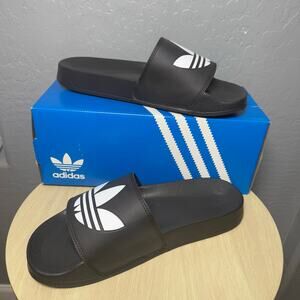 Adidas Adilette Lite, Black, US 11